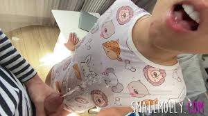 Pervert Step Sister drinking urine under the table - EroThots