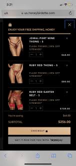 Only losers pay 80 bucks for panties...but you're definitely ...