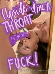 💜 Upside-down Throat Fuck + Facial Cumshot $25 (3:32) DM me ...