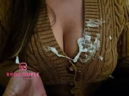 Cumshot over my tits during office lunch break - Reddit NSFW