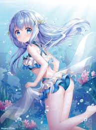 Kafuu chino naked - 60 photo